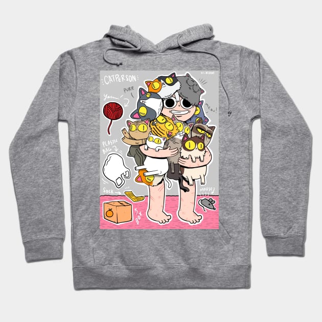 Cat Papa Hoodie by Talonardietalon